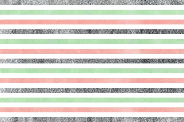 Watercolor striped background. — Stock Photo, Image