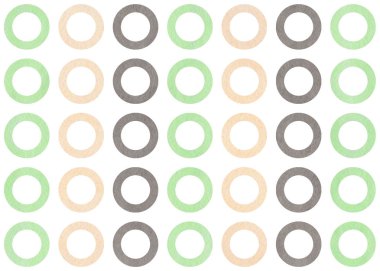 suluboya daireler desen.