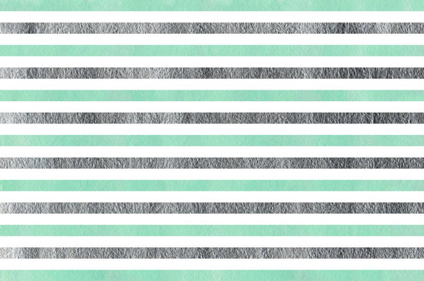 Watercolor striped background.