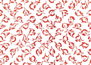 suluboya soyut desen.