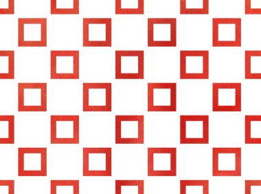 Suluboya Kare Deseni.