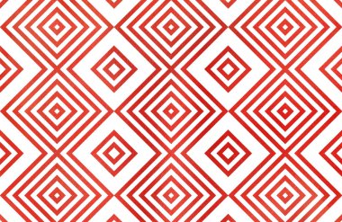 Sulu Boya geometrik desen.