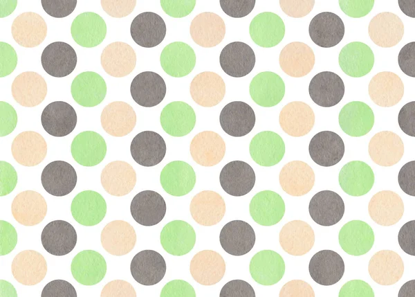 Aquarela polka dot fundo . — Fotografia de Stock