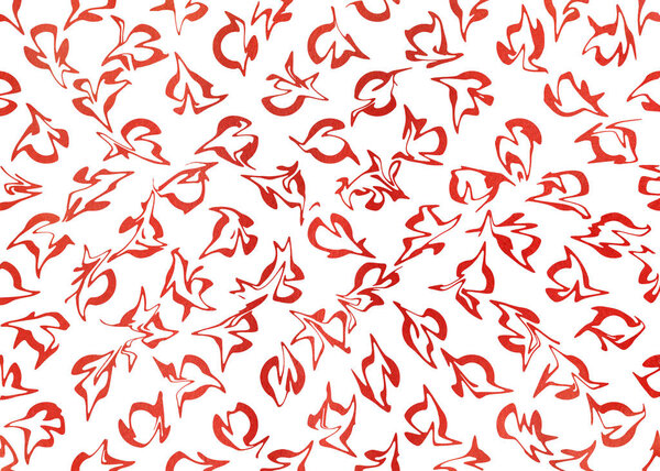 Watercolor abstract pattern.