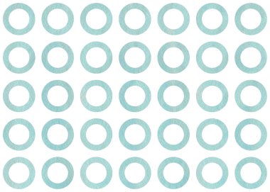 suluboya daireler desen.