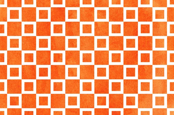 水彩正方形のパターン. — ストック写真