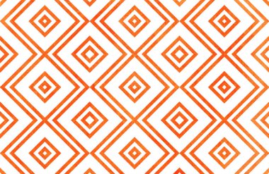 Sulu Boya geometrik desen.