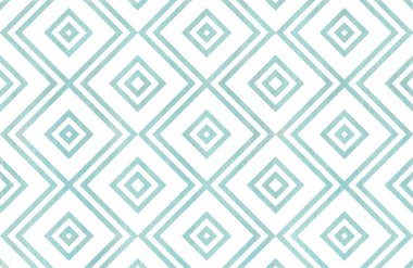 Sulu Boya geometrik desen.