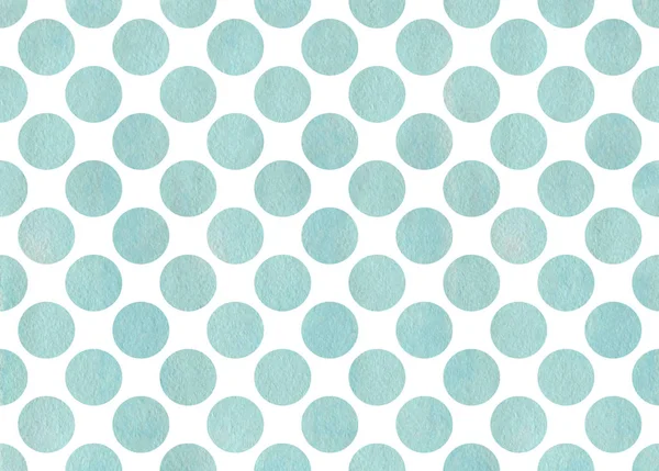 Watercolor polka dot background. — Stock Photo, Image
