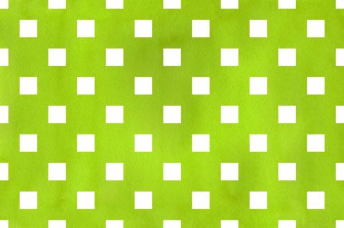 Suluboya Kare Deseni.