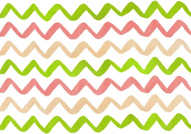 Sulu Boya çizgili arka plan, chevron.