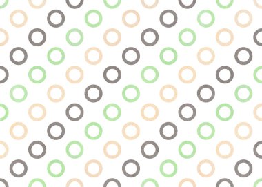 suluboya daireler desen.