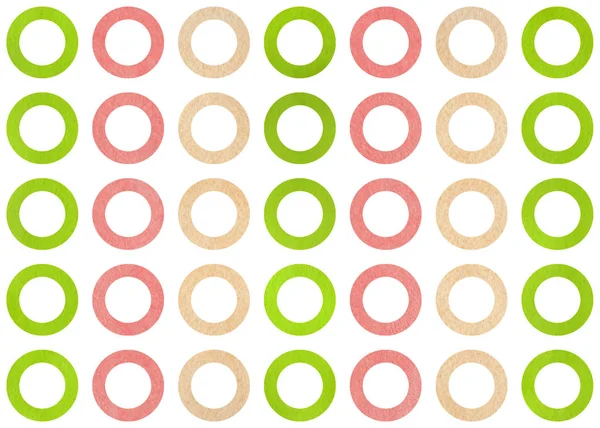 suluboya daireler desen.