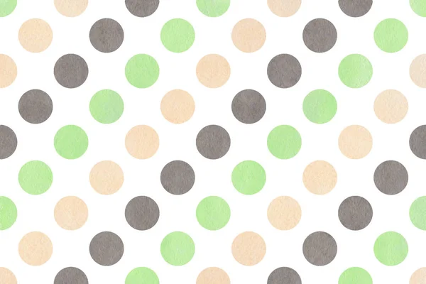 Aquarela polka dot fundo . — Fotografia de Stock