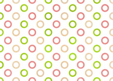 suluboya daireler desen.