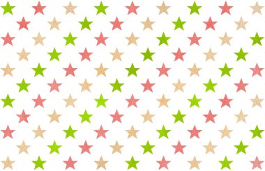 Suluboya yıldız desen.