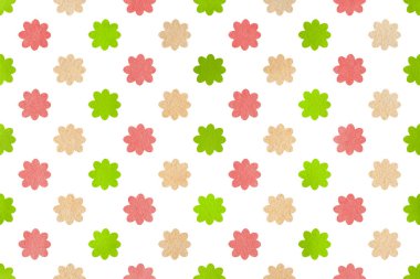 Suluboya çiçek deseni.