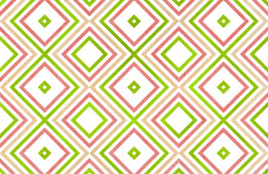 Sulu Boya geometrik desen.