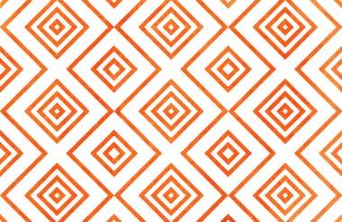 Sulu Boya geometrik desen.