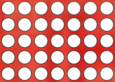 suluboya daireler desen.