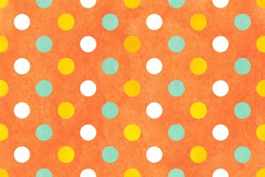 suluboya polka dot arka plan.