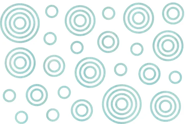 Watercolor circles pattern.