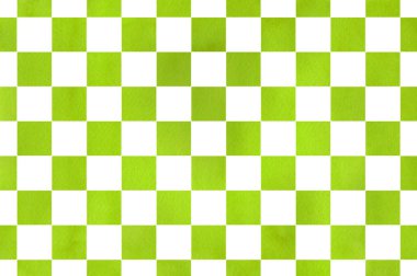 Suluboya Kare Deseni.