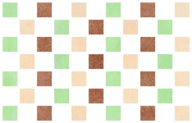 Sulu Boya geometrik desen.