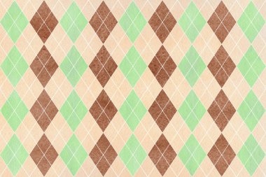 Suluboya elmas desen.