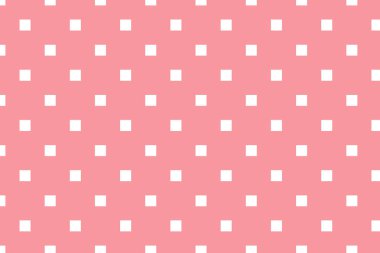 Şık geometrik desen. Pembe ve beyaz doku.