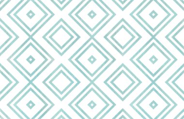 Sulu Boya geometrik desen.