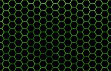 Sulu Boya geometrik tarak desen.