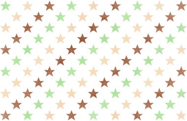 Suluboya yıldız desen.