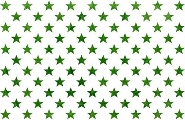 Suluboya yıldız desen.