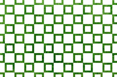 Suluboya Kare Deseni.