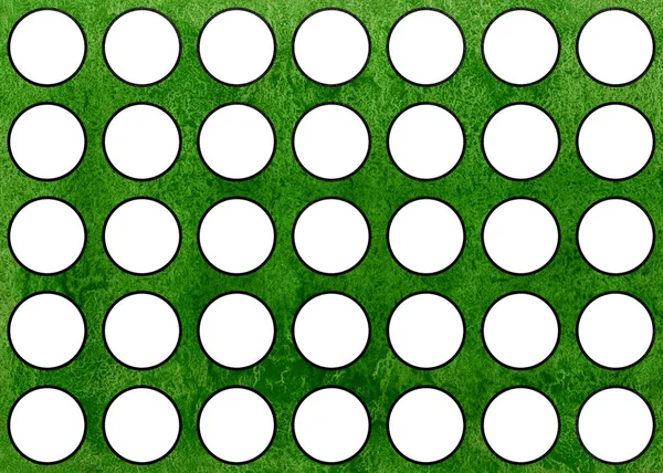 Patrón círculos de acuarela en color verde lima . — Foto de Stock