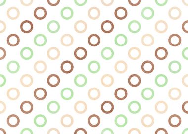 suluboya daireler desen.