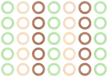 suluboya daireler desen.