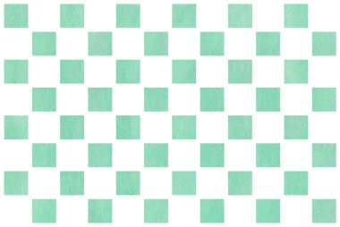 Sulu Boya geometrik desen.