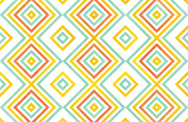 Sulu Boya geometrik desen.