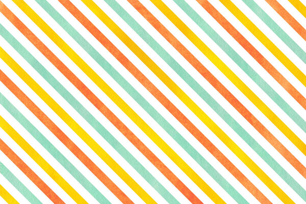 Watercolor striped background.
