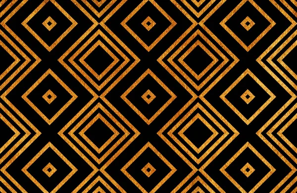 Geometrik altın desen.