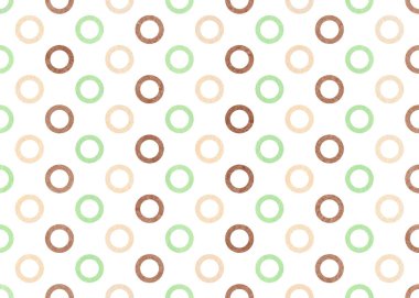 suluboya daireler desen.