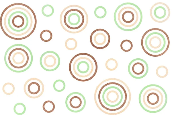 Akvarell cirklar mönster. — Stockfoto