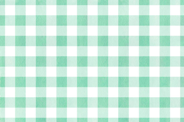 Watercolor checked pattern.