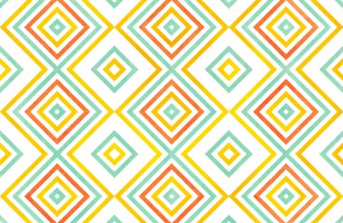 Sulu Boya geometrik desen.