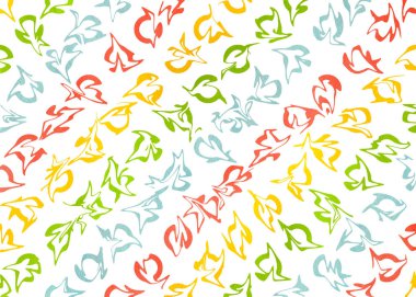 suluboya soyut desen.