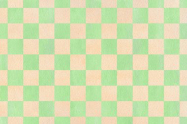 Suluboya Kare Deseni.