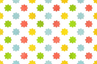 Suluboya çiçek deseni.