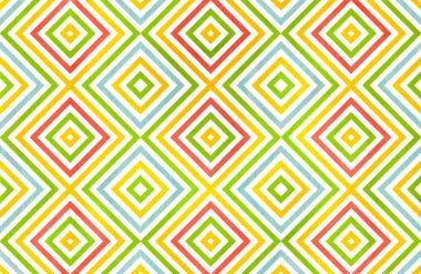 Sulu Boya geometrik desen.